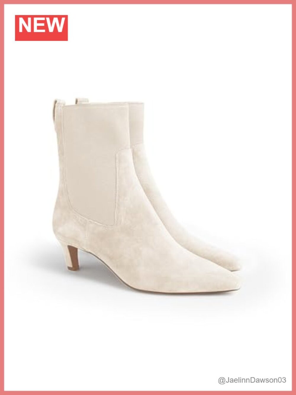 Womens Ankle Boots Low Kitten Heel Pointed Toe Slip On Faux Suede Booties